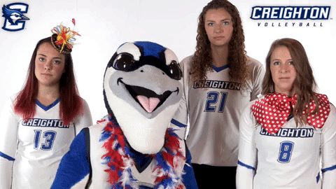 jays bluejays GIF by Creighton University Athletics