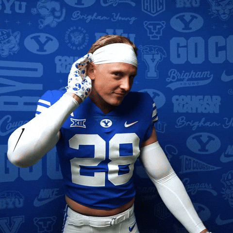 College Football Go Cougs GIF by BYU Cougars