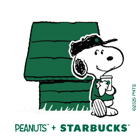Happy Coffee Sticker by Peanuts
