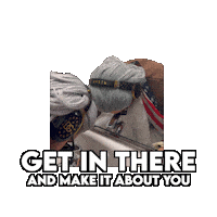 Mirror Get In There Sticker