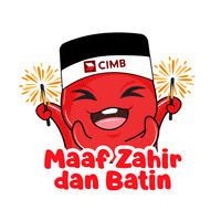 CIMBBank raya hari raya selamat hari raya octo GIF