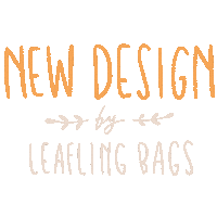 leaflingbags leaf bags collar leafling Sticker