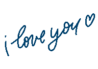 I Luv You Sticker