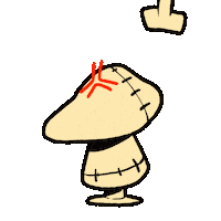 Angry Ghost Sticker