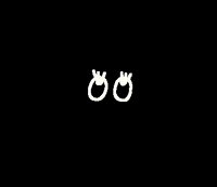 chamnogif white eyes simple handwriting GIF
