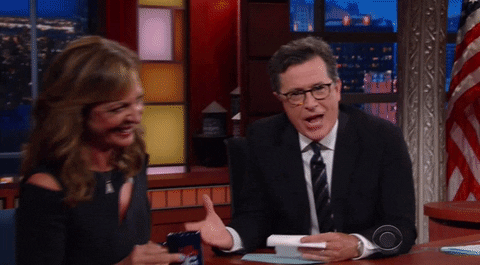 stephen colbert GIF by The Late Show With Stephen Colbert