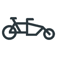 JobRadDeutschland bike fahrrad lastenrad jobrad Sticker