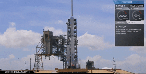 Falcon 9 Rocket Launch GIF by Product Hunt