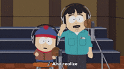 stan marsh singing GIF by South Park 