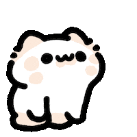 Cat Sticker by MYAOWL