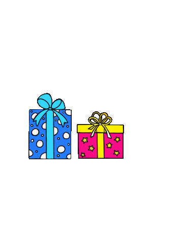 shopartdrawings giphyupload christmas gifts geschenke Sticker