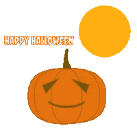 Happy Jack O Lantern Sticker