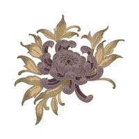 Illustration Flower Sticker