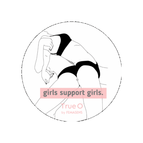 Femasens giphygifmaker girlpower empowerment girlssupportgirls Sticker