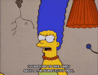 homer simpson larry burns GIF