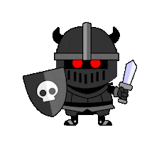 sword knight Sticker