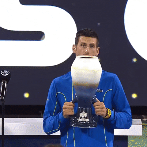 Novak Djokovic Winner GIF by Tennis TV