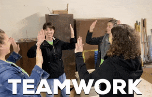 High Five We Did It GIF by Obviouslee