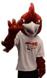 Mascot Roadrunner Sticker by Ramapo College of New Jersey