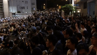 Protesters Picket Hong Kong Police HQ