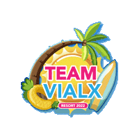 Summer Resort Sticker by vialx
