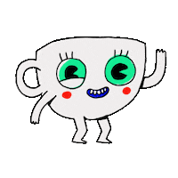 Coffee Dancing Sticker by Carly Berry