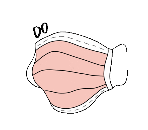 Mask Quarantine Sticker by kynyoubelieveit