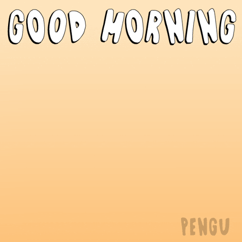 Happy Good Morning GIF by Pudgy Penguins