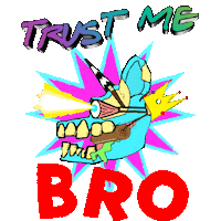 Trust Me Sticker