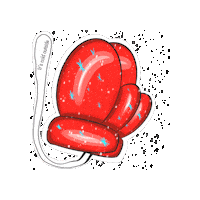 Winter Gloves Sticker