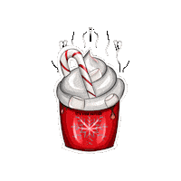 Winter Chocolate Sticker