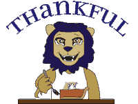 Thanksgiving Sticker by Houghton University
