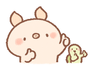Illustration Pig Sticker by BREAD TREE