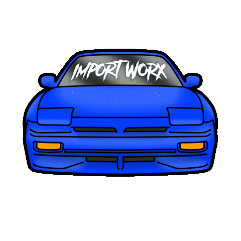 Drifting Nissan Silvia Sticker by ImportWorx