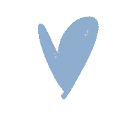 Blue Heart Sticker