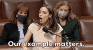 Alexandria Ocasio Cortez Censure GIF by GIPHY News