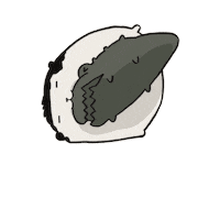 Hungry Food Sticker