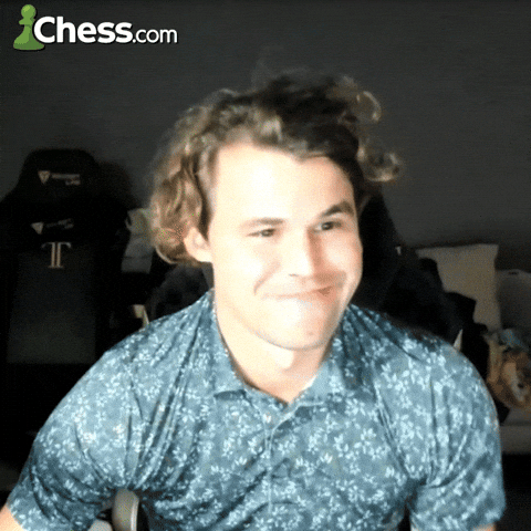 Magnus Carlsen Smile GIF by Chess.com