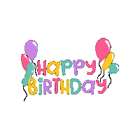 Happy Birthday Sticker