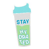 Water Pre Workout Sticker by Strong Strong Friends