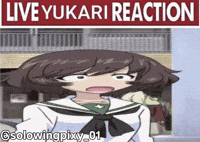 Girls Und Panzer Yukari GIF