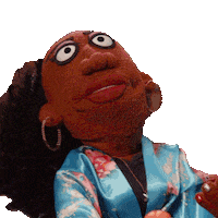 Happy Tiffany Haddish Sticker by Crank Yankers