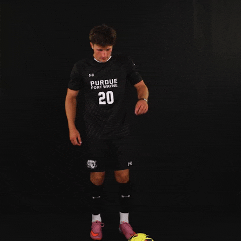 Soccer Juggle GIF by Purdue Fort Wayne Athletics