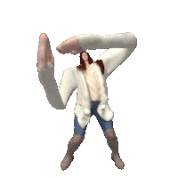 3D Portrait Sticker by Originals