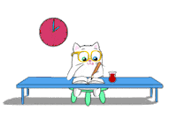 Back To School Cat Sticker by Tambu Klavye
