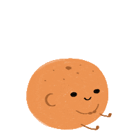 Orange Grow Sticker