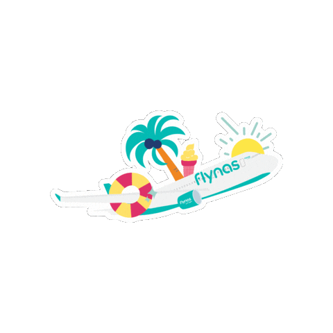 Sticker by flynas