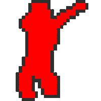 zunda3rectangle beatmania Sticker