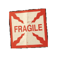 Label Warning Sticker by Rod Kim