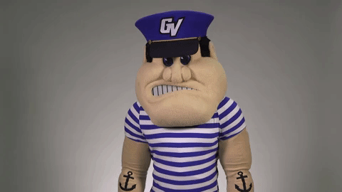 i don't know shrug GIF by Grand Valley State University